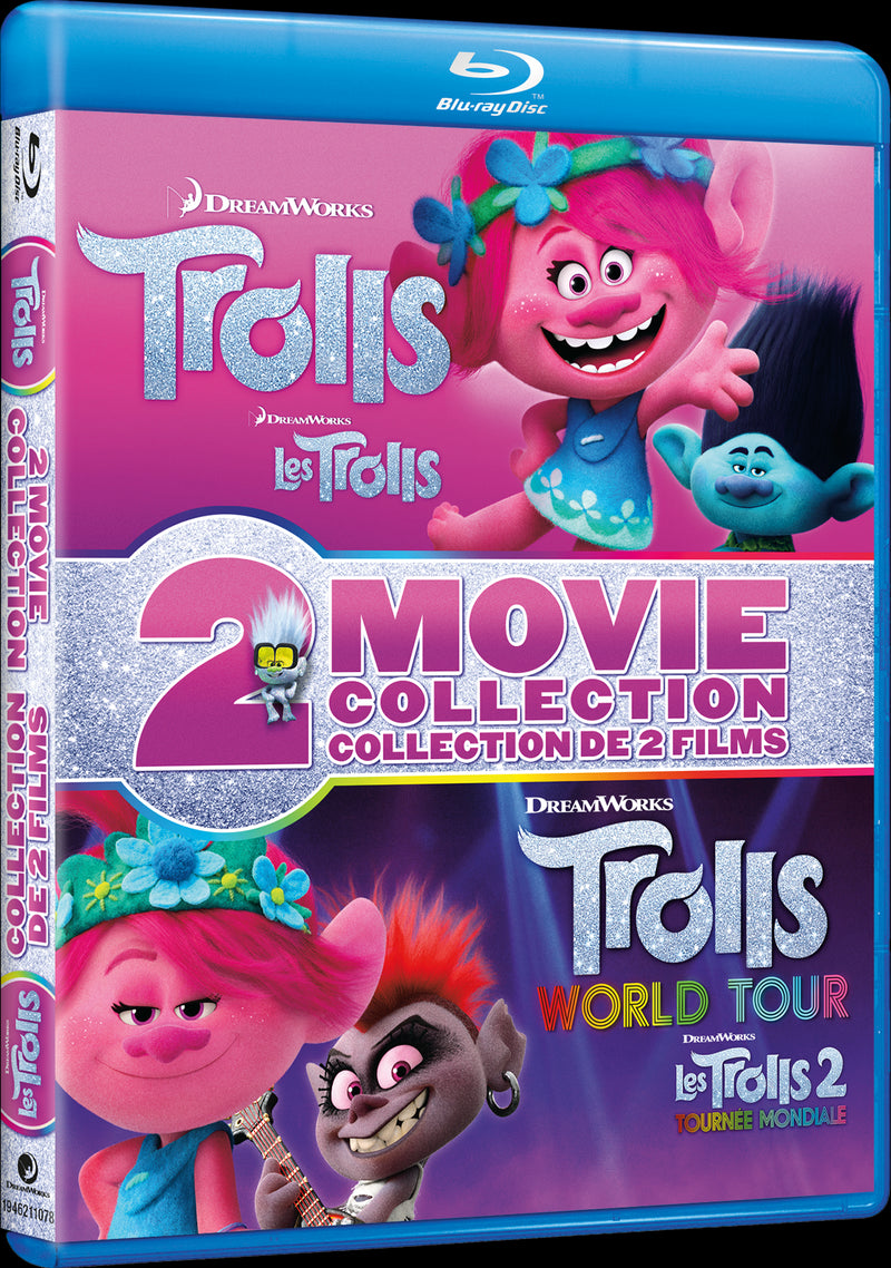 Trolls / Trolls World Tour 2-Movie Collection [DVD]