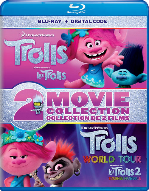 Trolls / Trolls World Tour 2-Movie Collection [Blu-Ray]