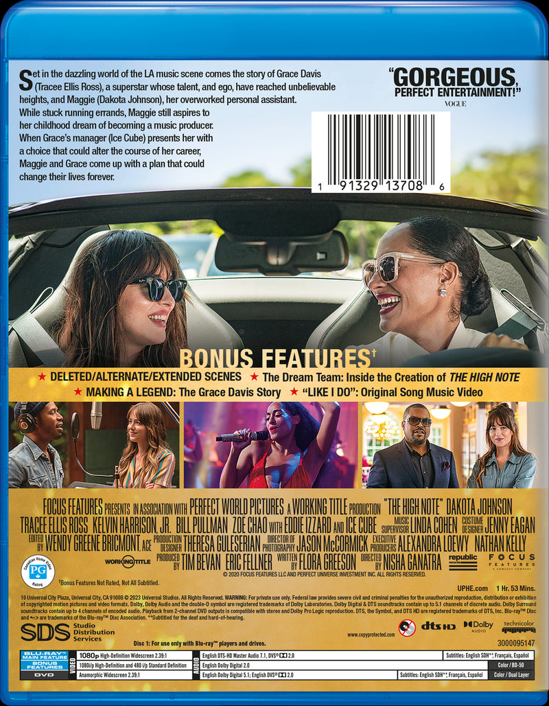 The High Note [DVD]