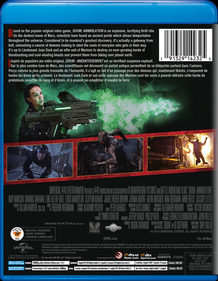 Doom: Annihilation [Blu-Ray]