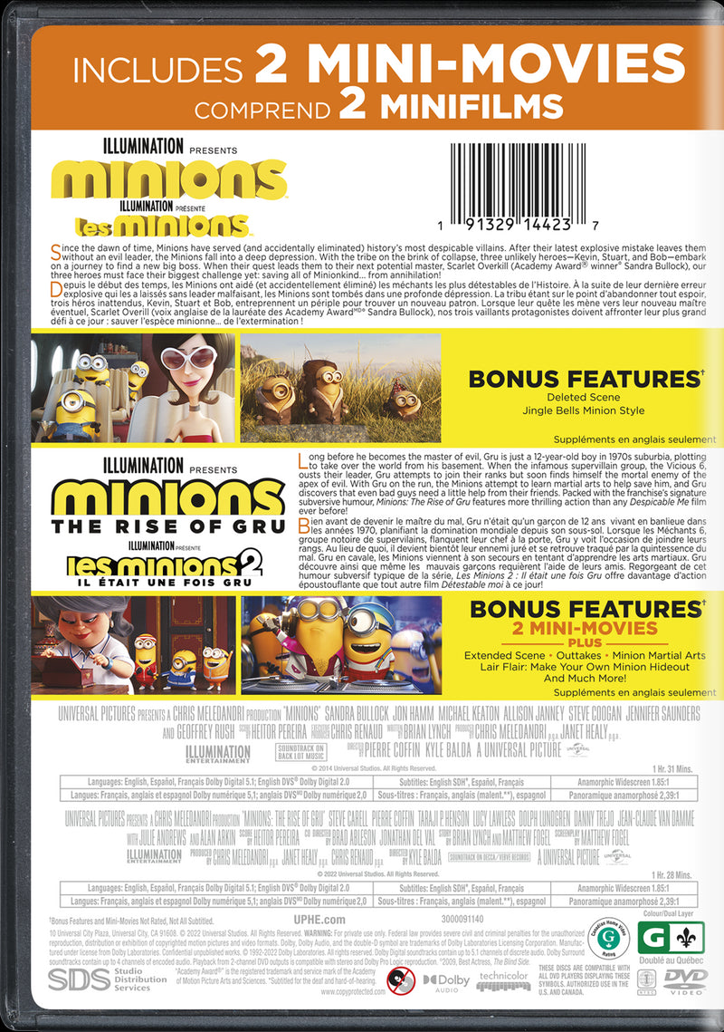 Minions 2-Movie Collection [DVD]