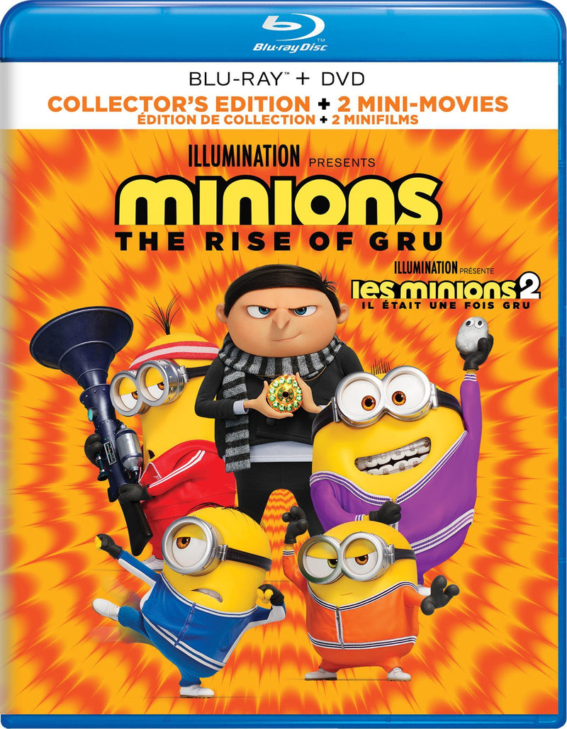 Minions: The Rise of Gru (Blu-ray + DVD) [Blu-Ray]
