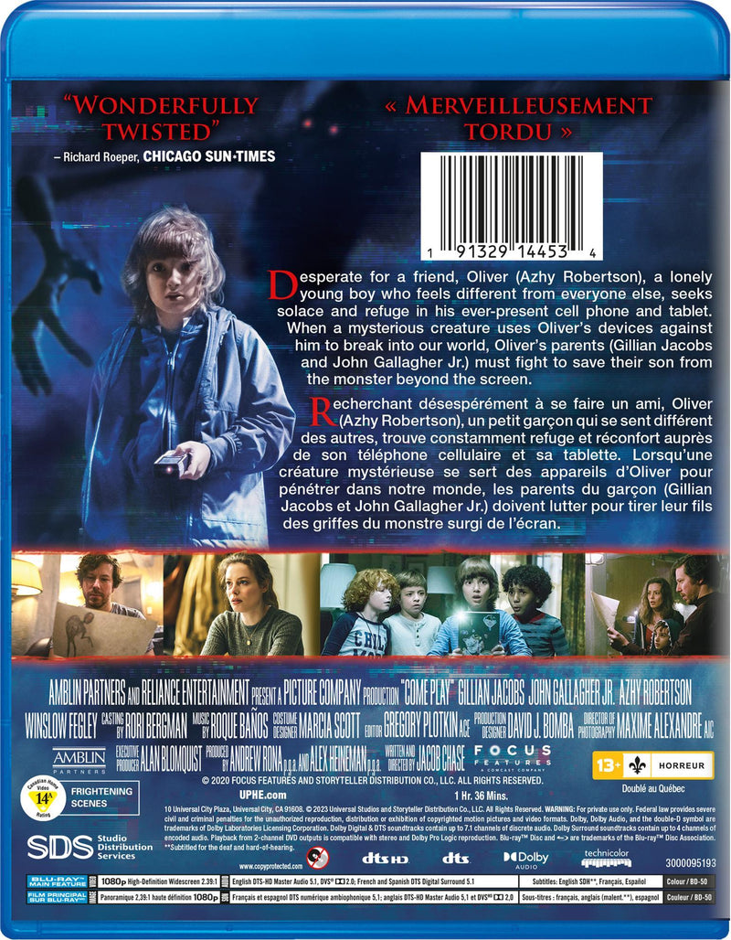 Come Play [Blu-Ray]