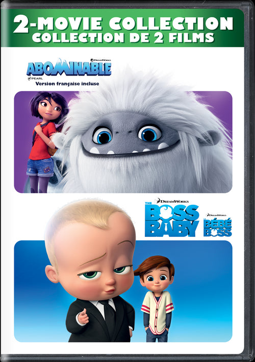 Abominable / The Boss Baby Double Feature [DVD]