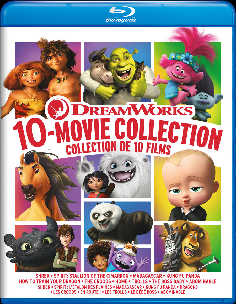 DreamWorks 10-Movie Collection [Blu-Ray]
