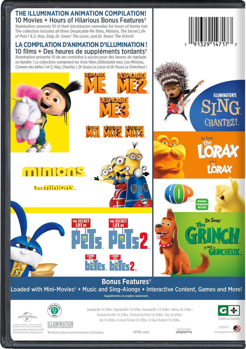 Illumination Presents: 10-Movie Collection [DVD]