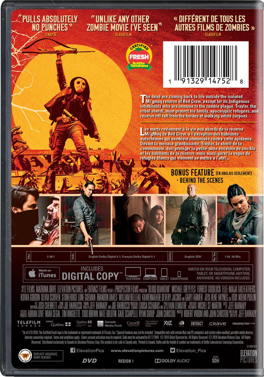 Blood Quantum - DVD + Digital [DVD]