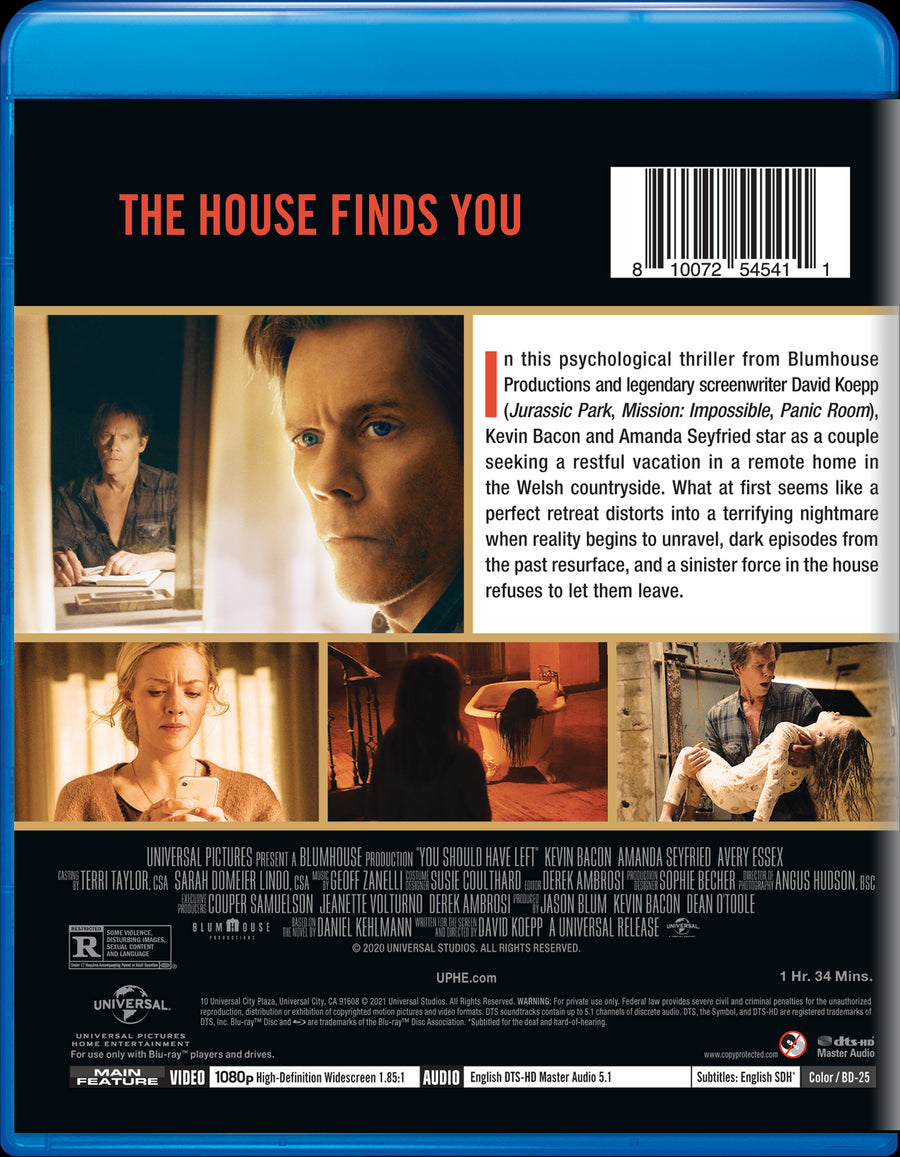 You Should Have Left [DVD]