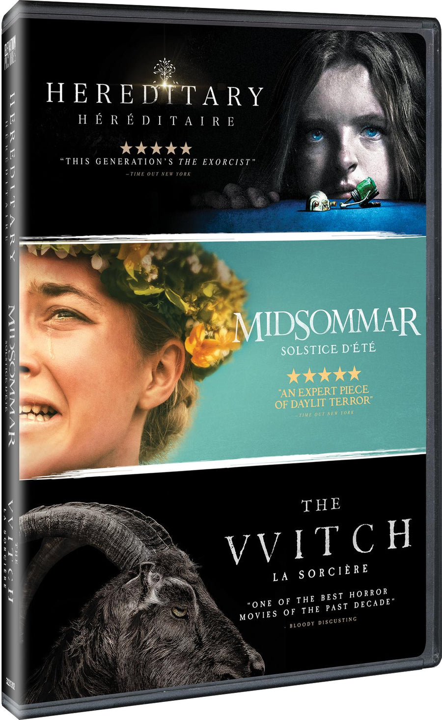 Horror Pack: Hereditary / Midsommar / The Witch [DVD]