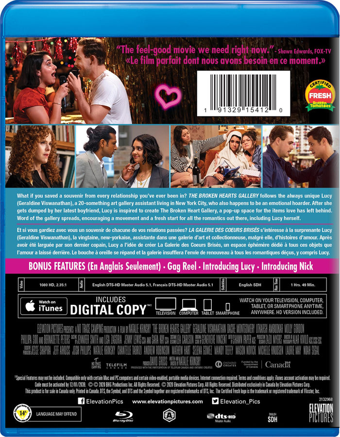 The Broken Hearts Gallery - Blu-ray + Digital [Blu-Ray]