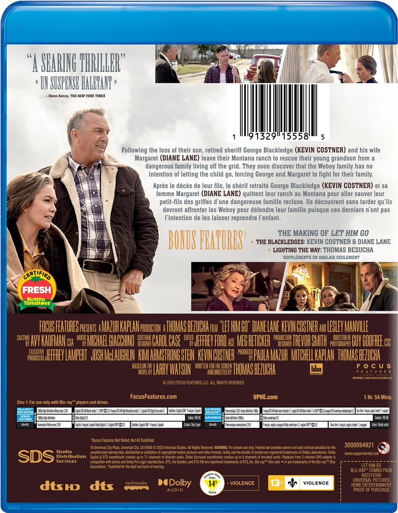 Let Him Go (Blu-ray + DVD) [Blu-Ray]