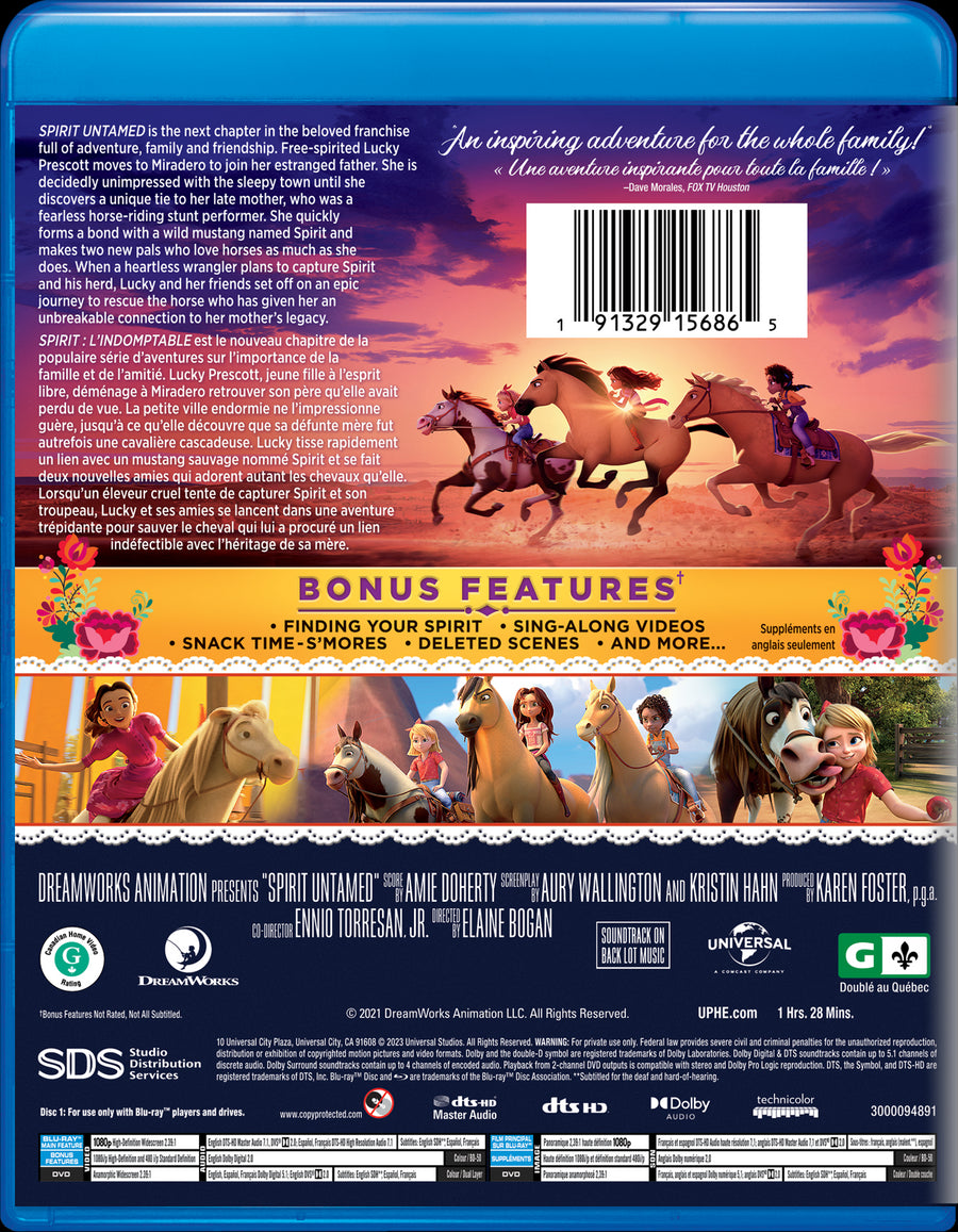 Spirit Untamed: The Movie (Blu-ray + DVD) [Blu-Ray]