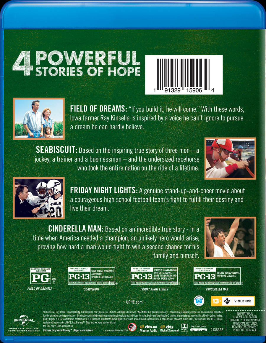 Inspirational 4-Movie Collection [Blu-Ray]