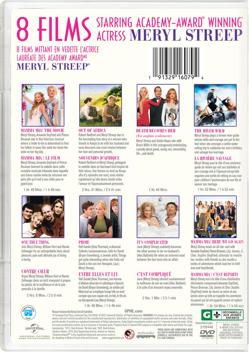 Meryl Streep 8-Movie Collection [DVD]