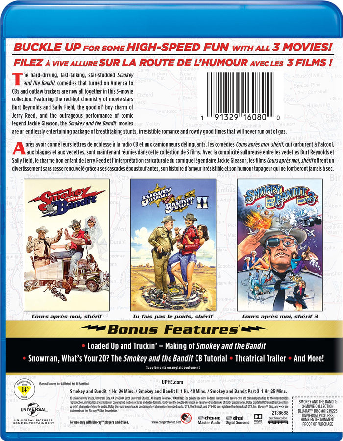 Smokey and the Bandit 3-Movie Collection [Blu-Ray]