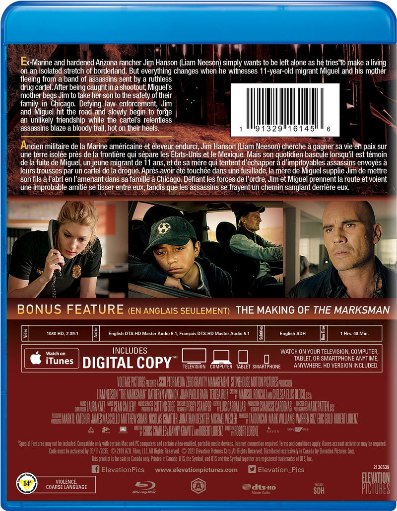 The Marksman - Blu-ray + Digital [Blu-Ray]