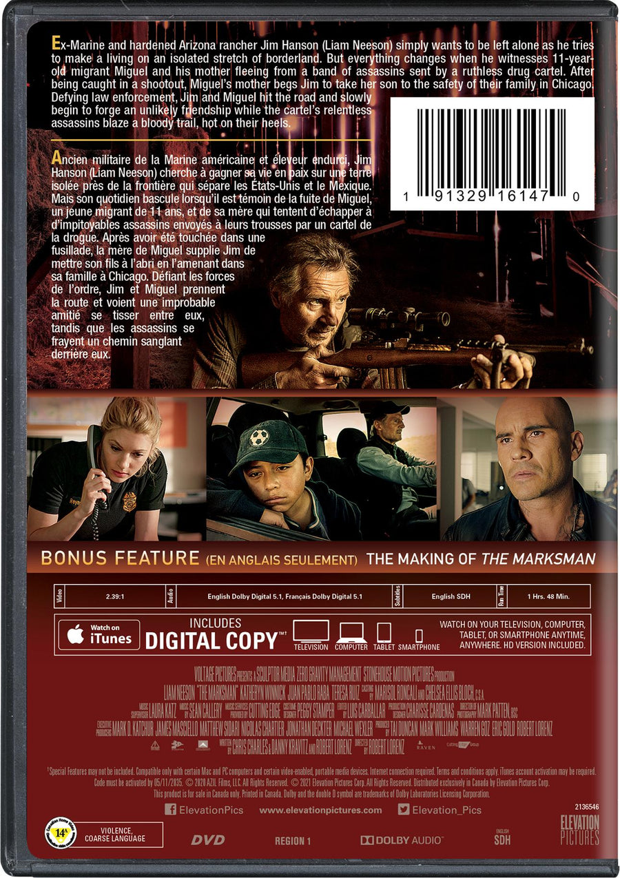 The Marksman - DVD + Digital [DVD]