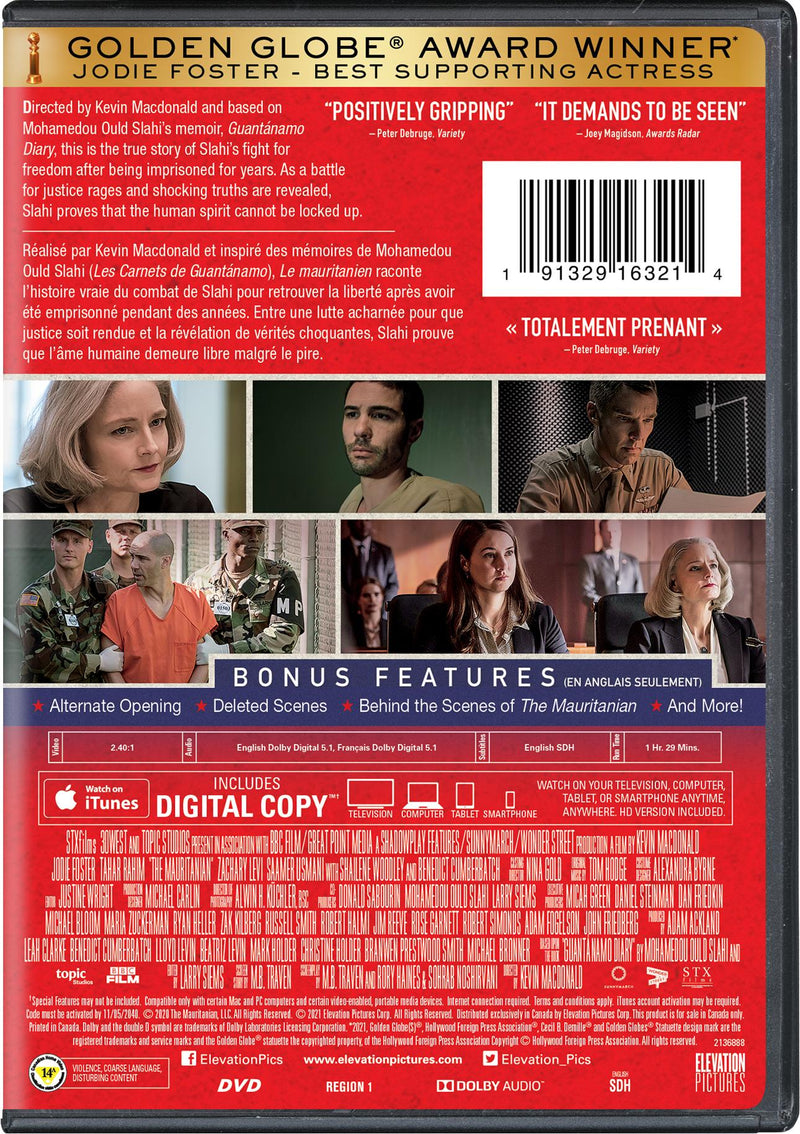 The Mauritanian - DVD + Digital [DVD]