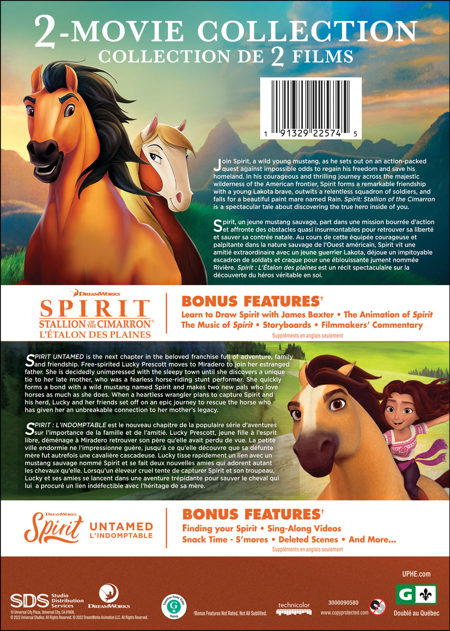 Spirit 2-Movie Collection [DVD]