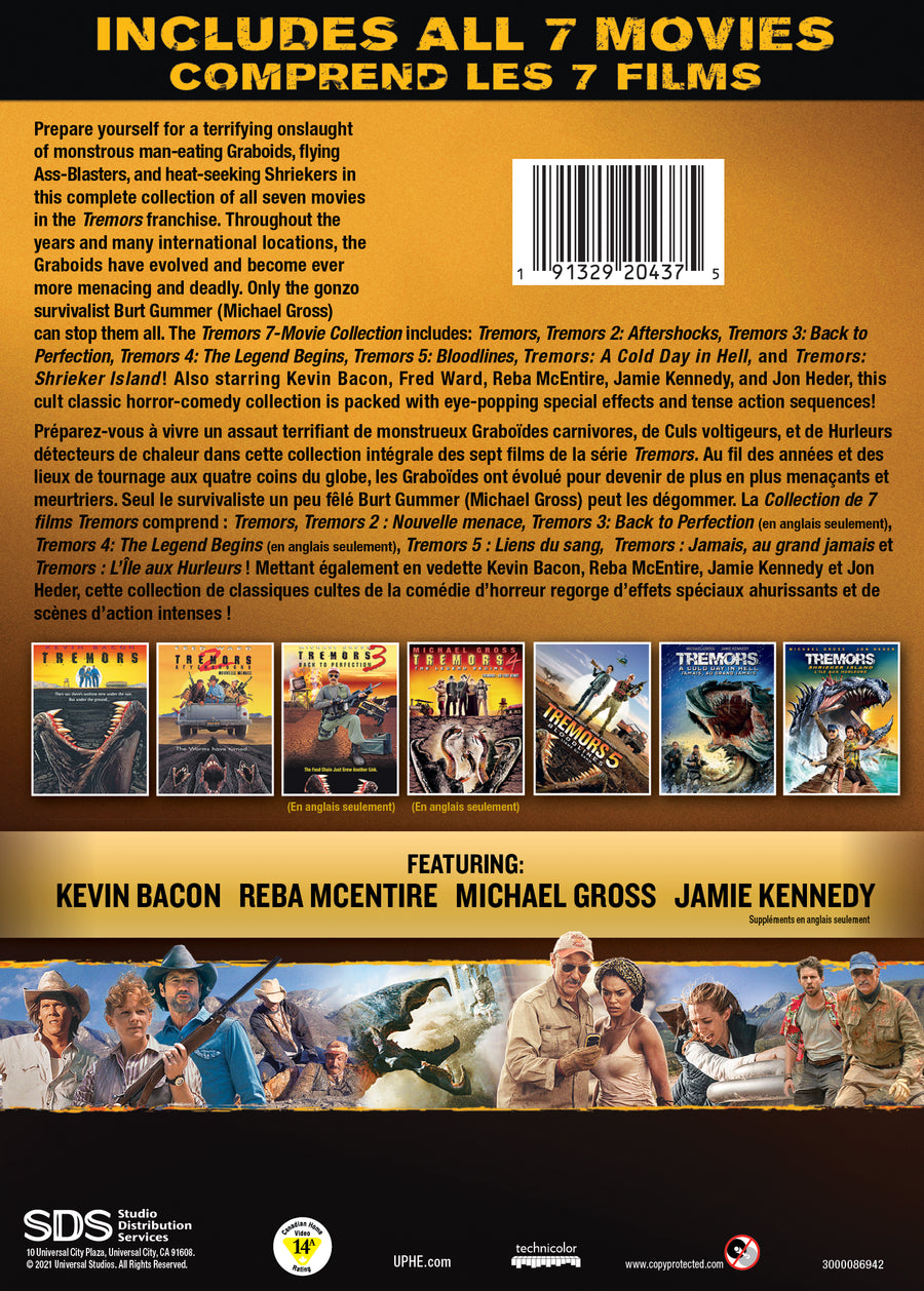 Tremors 7-Movie Collection [DVD]