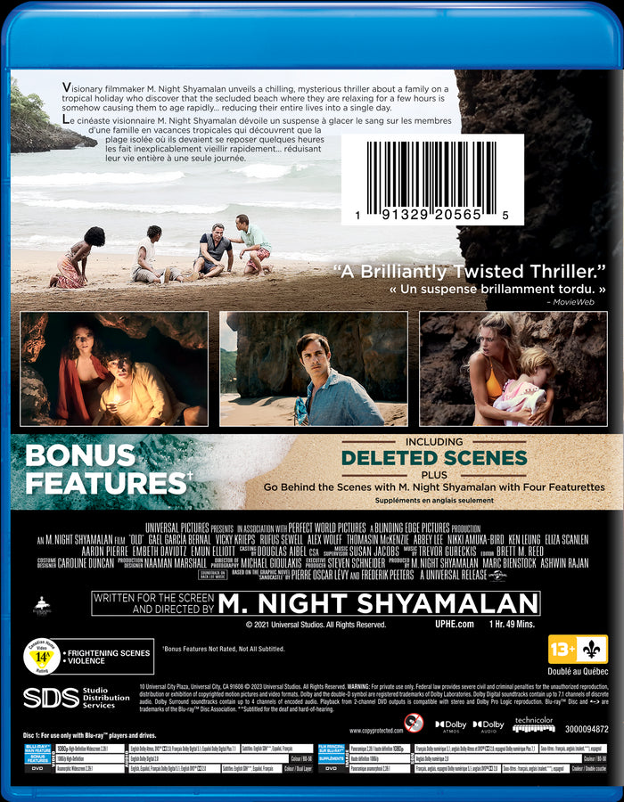 Old (Blu-ray + DVD) [Blu-Ray]