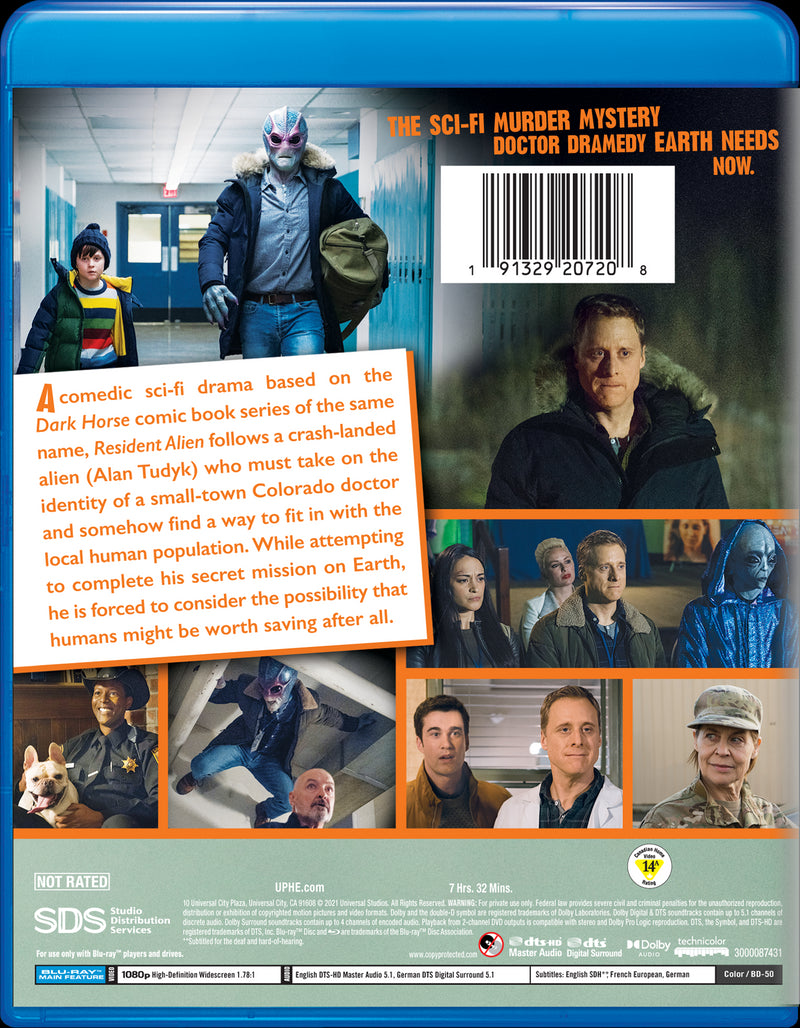 Resident Alien: Season One [Blu-Ray]