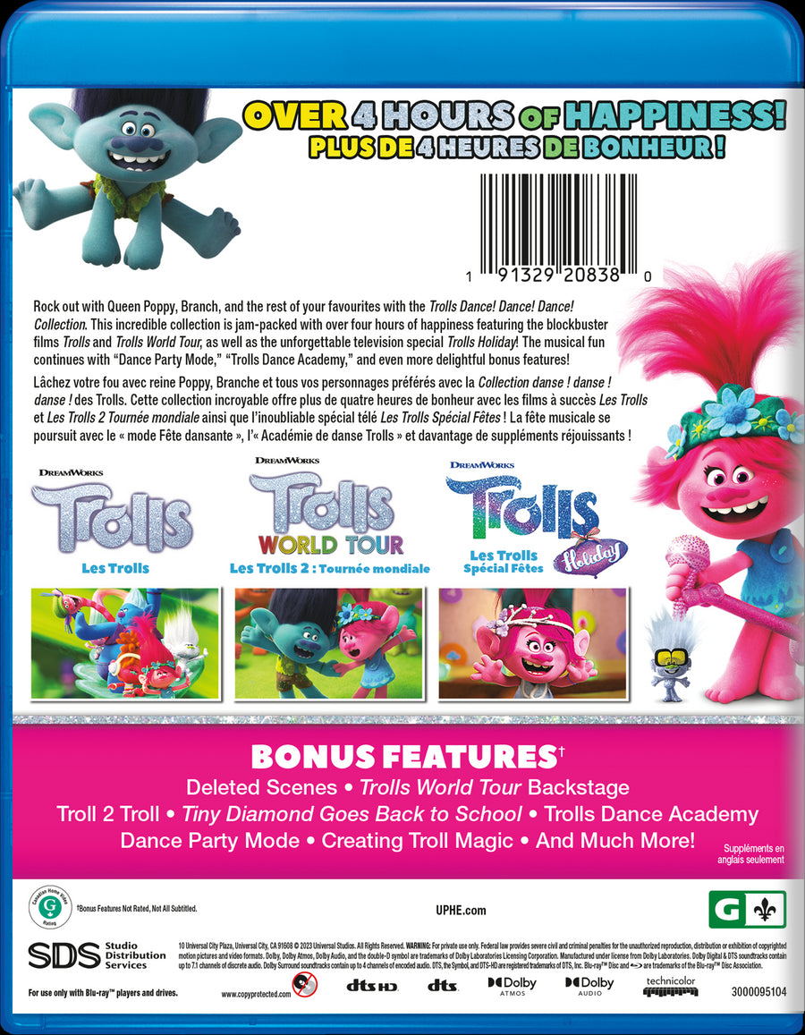 Trolls: Dance! Dance! Dance! Collection [DVD]