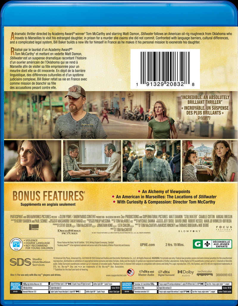 Stillwater (Blu-ray + DVD) [Blu-Ray]