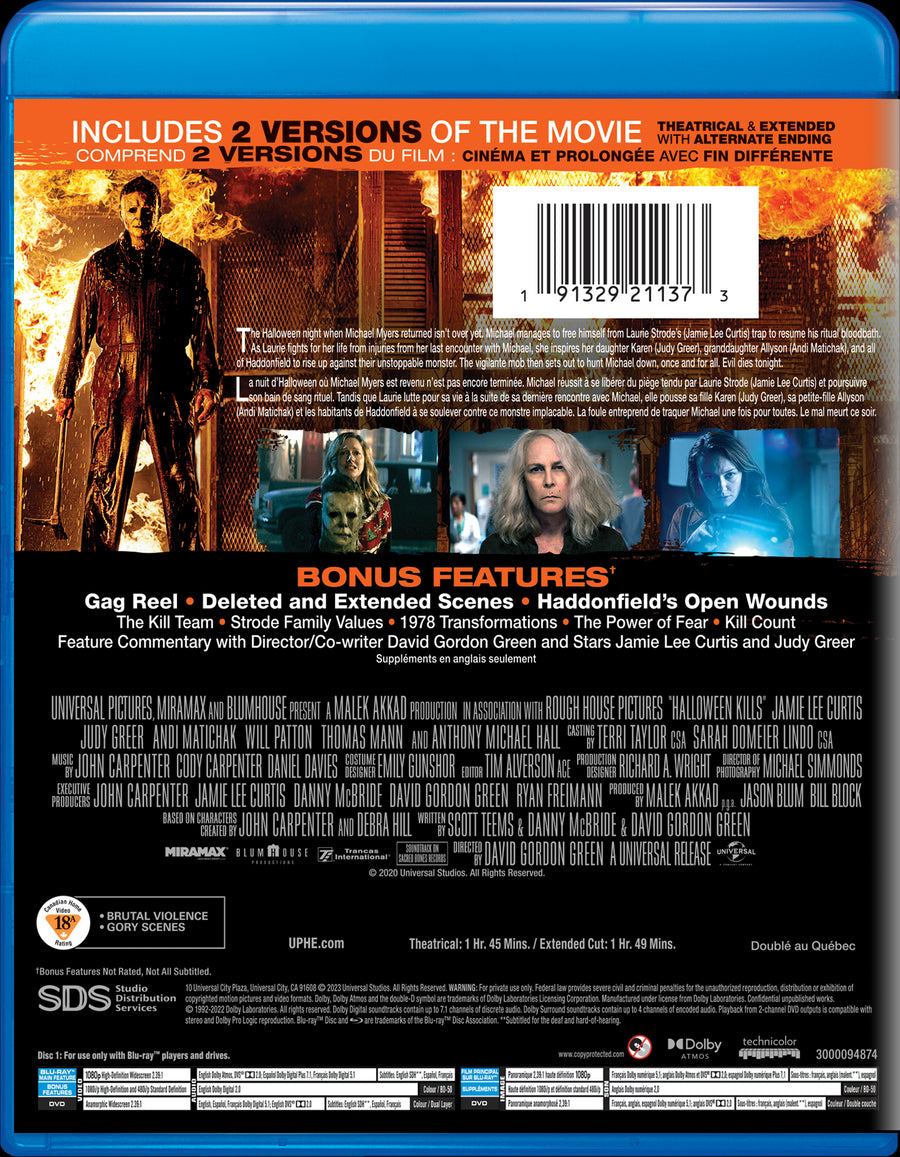 Halloween Kills [DVD]