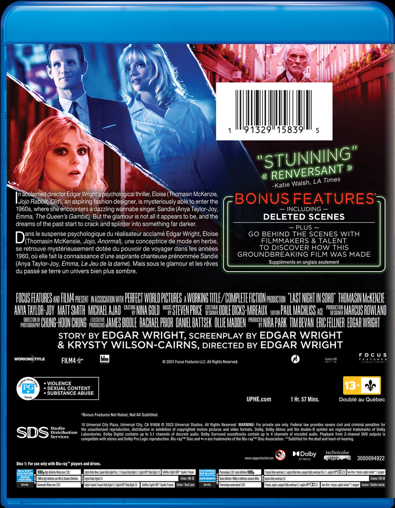 Last Night in Soho (4K Ultra HD + Blu-ray) [UHD]