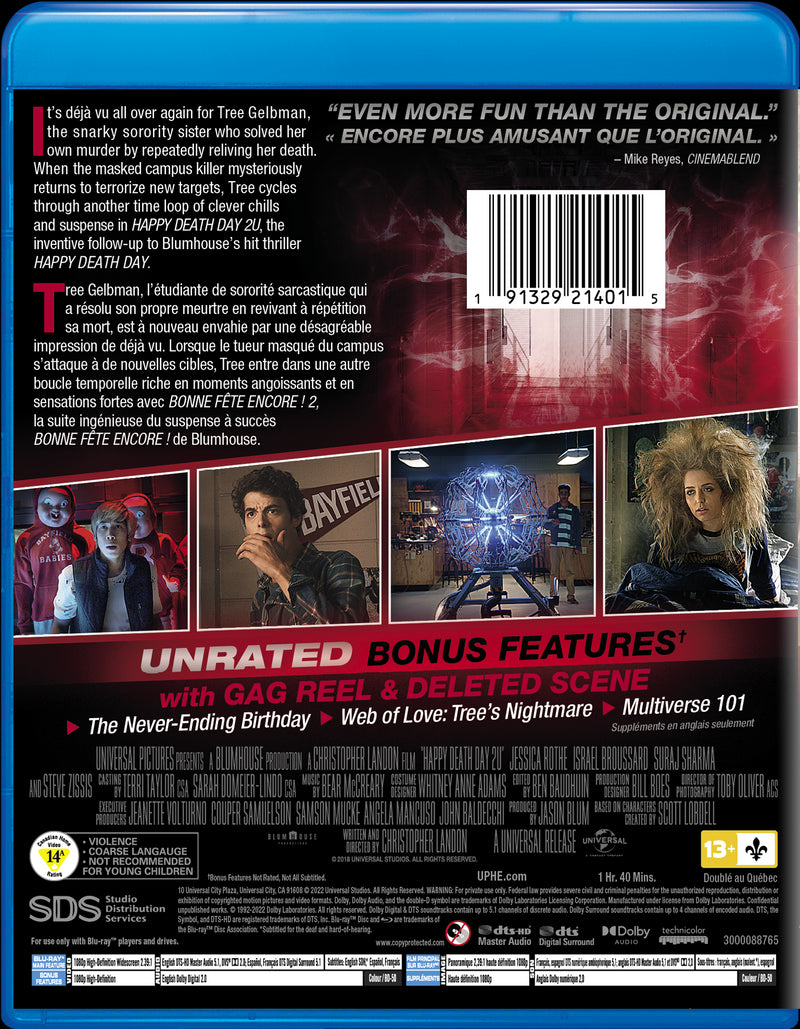 Happy Death Day 2U [Blu-Ray]