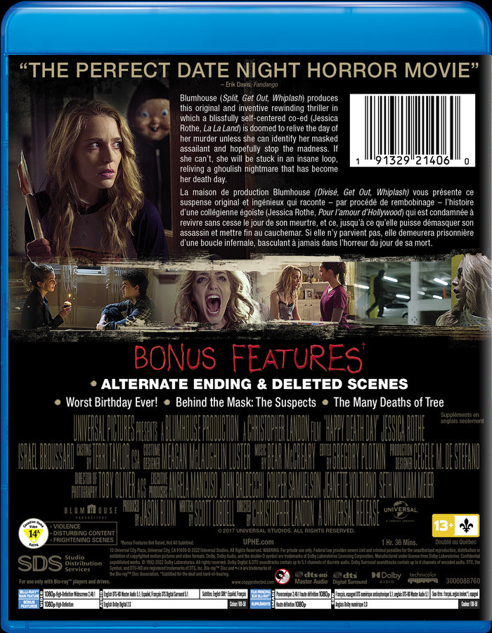 Happy Death Day [Blu-Ray]