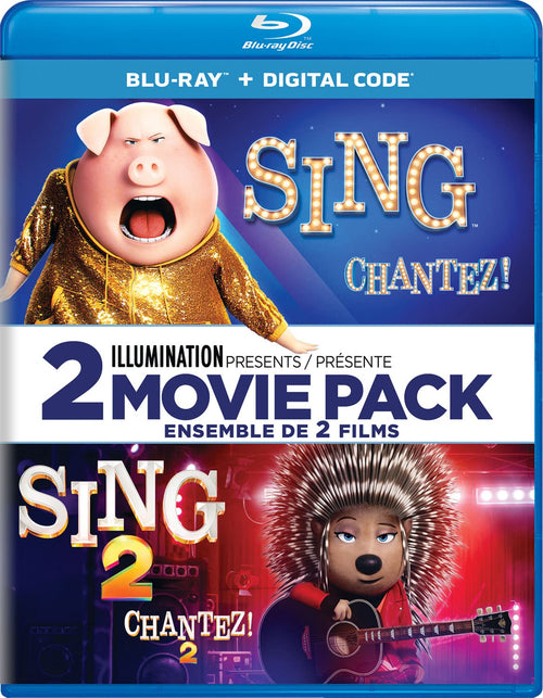 Sing 2-Movie Pack [Blu-Ray]