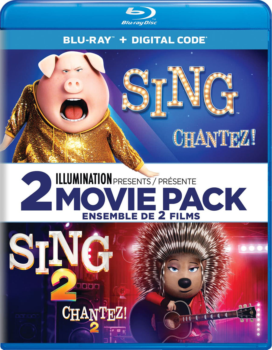 Sing 2-Movie Pack [Blu-Ray]