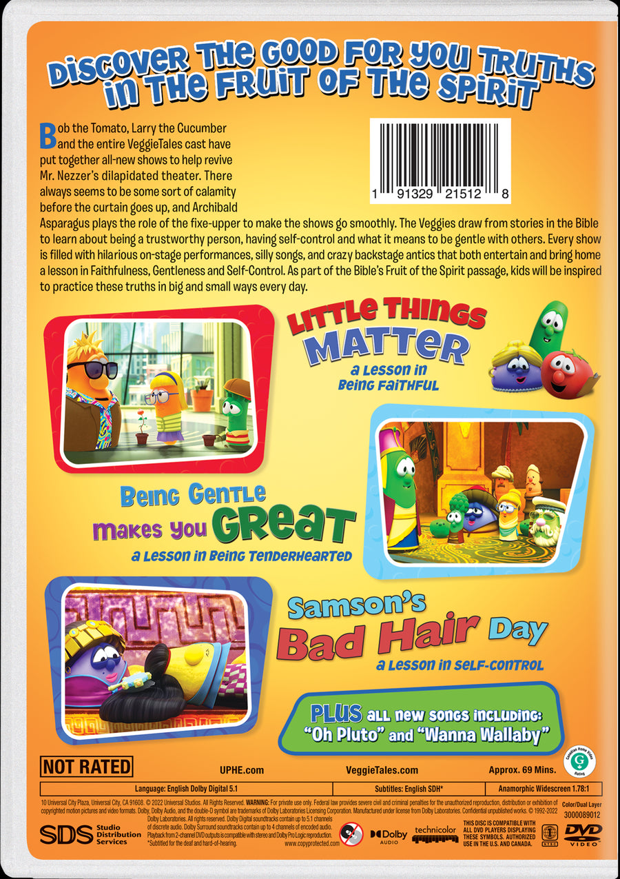 VeggieTales: Fruits of the Spirit Stories - Volume 3 [DVD]