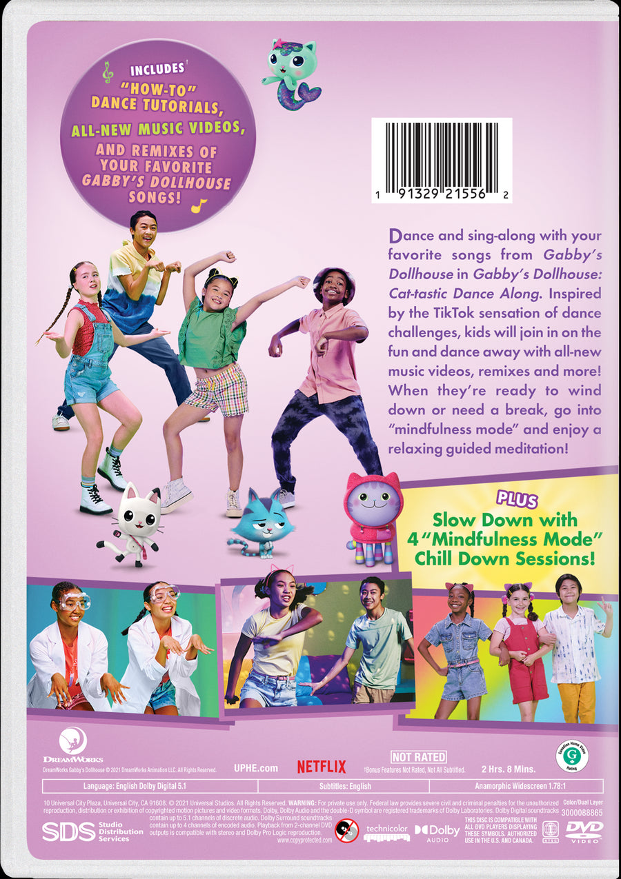 Gabby's Dollhouse: Cat-Tastic Dance Along [DVD]
