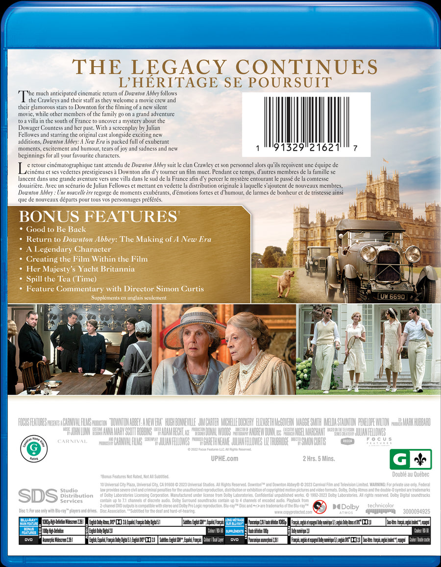 Downton Abbey: A New Era [DVD]