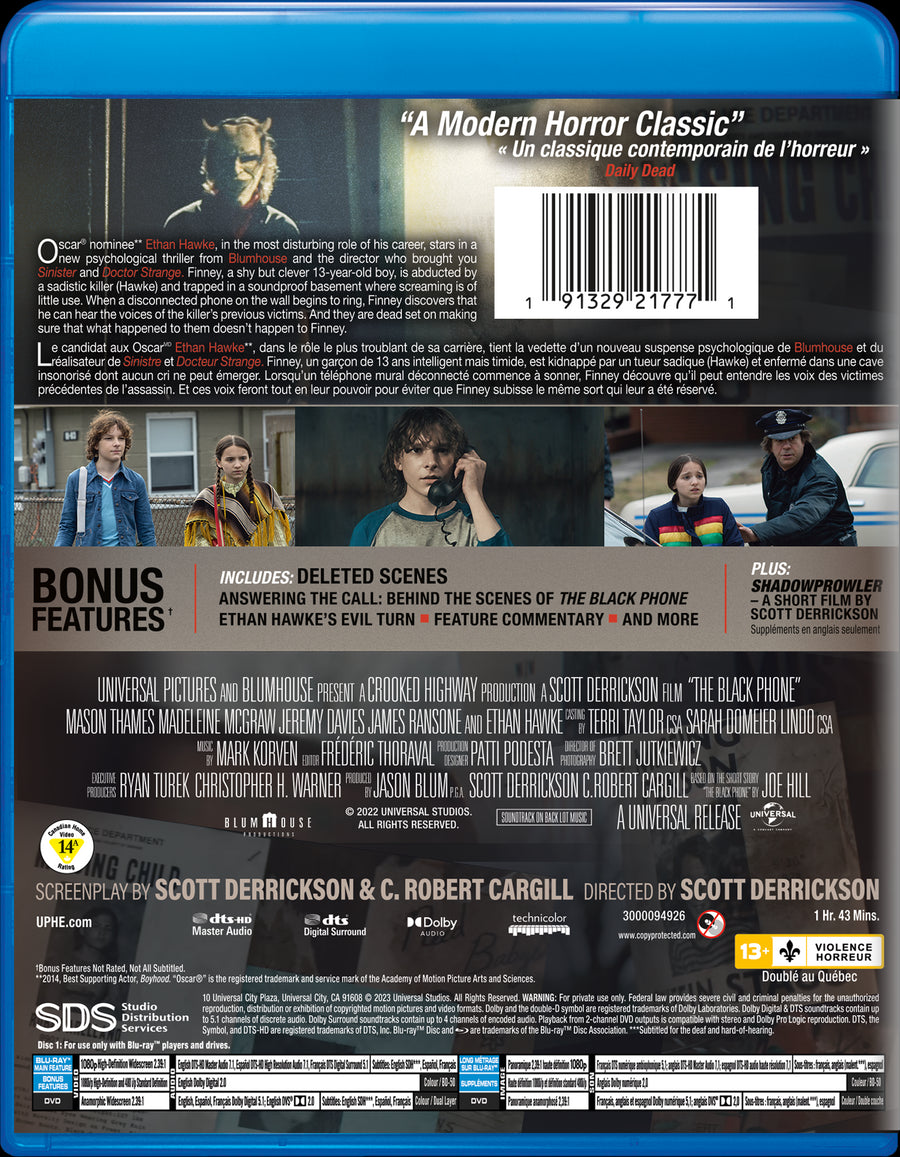 The Black Phone [DVD]