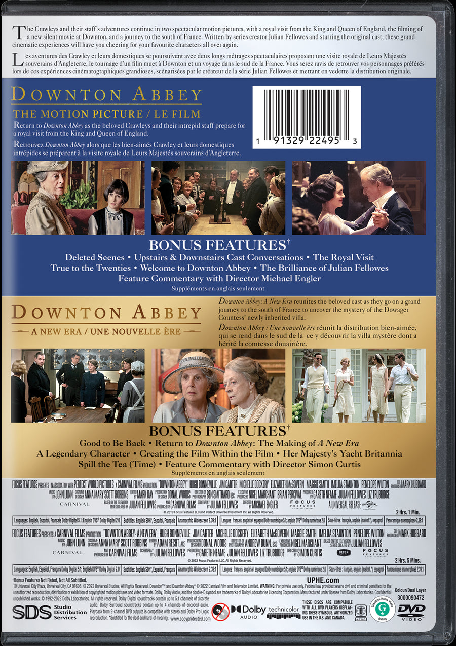 Downton Abbey 2-Film Collection [DVD]