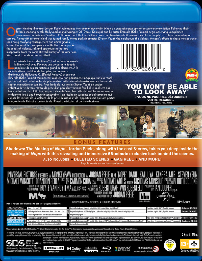 Nope (4K Ultra HD + Blu-ray) [UHD]