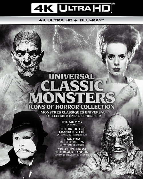 Universal Classic Monsters: Icons of Horror Collection (4K Ultra HD + Blu-ray) [UHD]