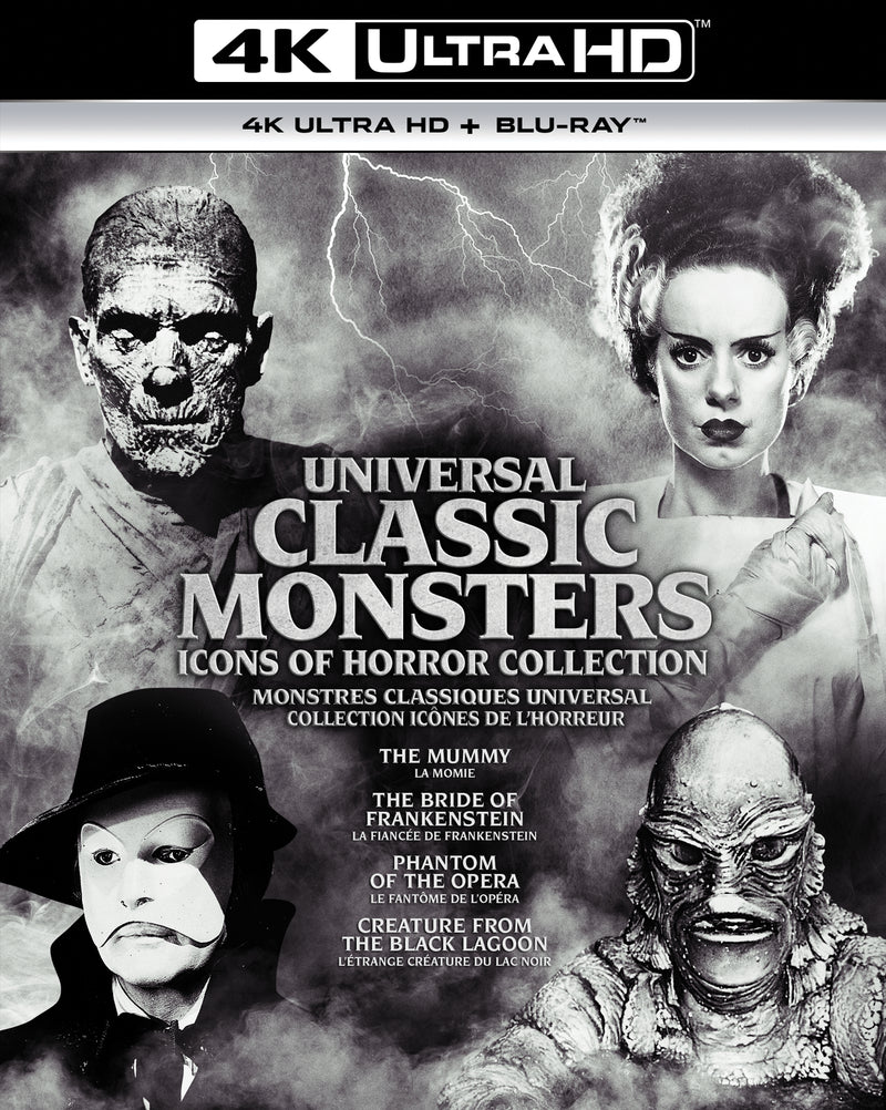 Universal Classic Monsters: Icons of Horror Collection (4K Ultra HD + Blu-ray) [UHD]