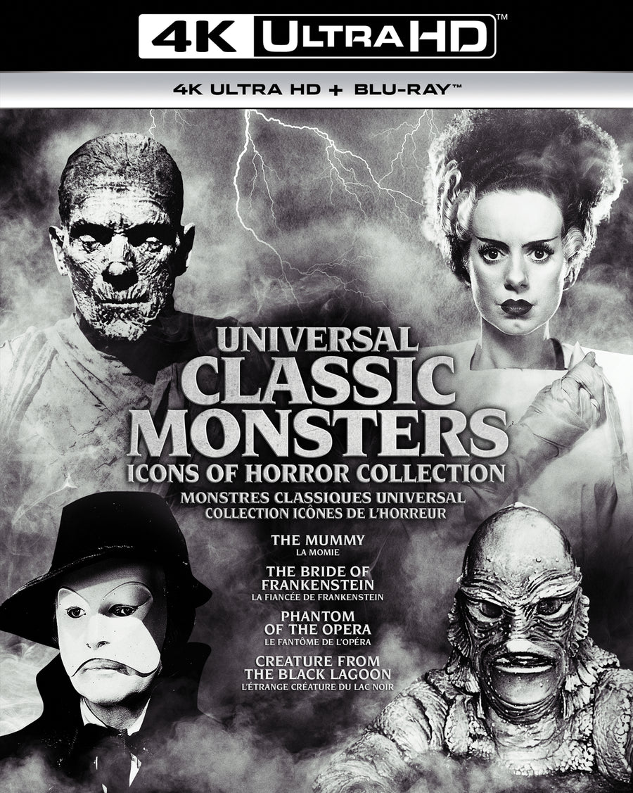 Universal Classic Monsters: Icons of Horror Collection (4K Ultra HD + Blu-ray) [UHD]