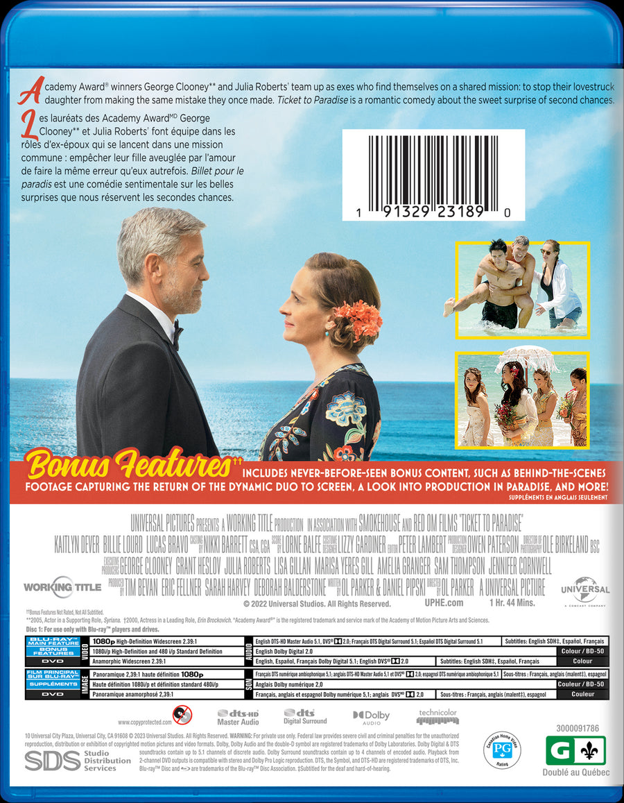 Ticket to Paradise [DVD]