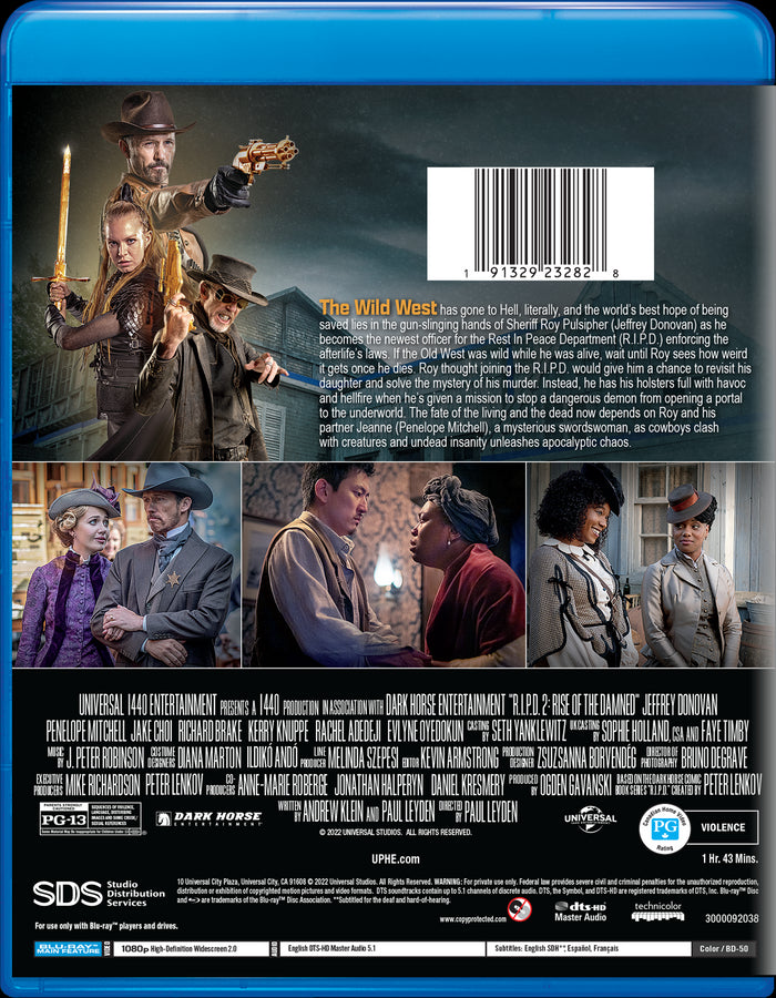 R.I.P.D. 2 - Rise of the Damned [Blu-ray]
