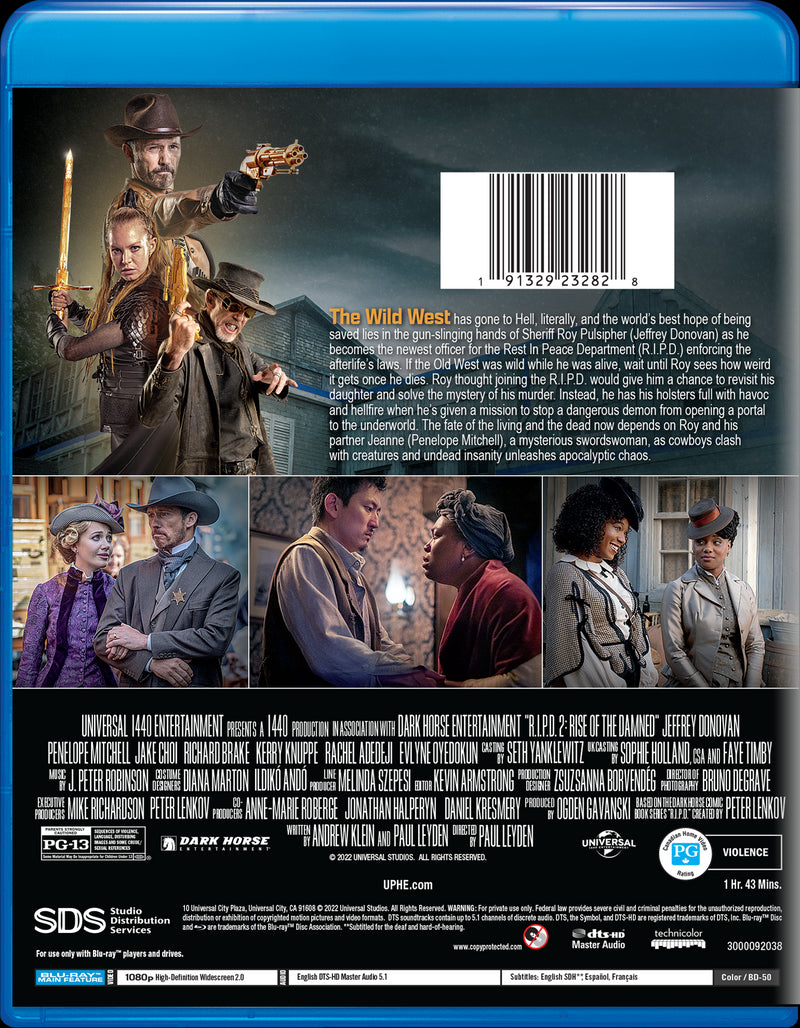 R.I.P.D. 2 - Rise of the Damned [Blu-ray]