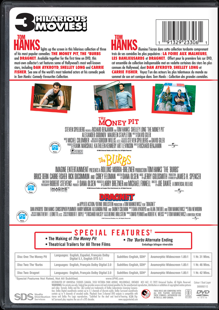 Tom Hanks: Comedy Favorites Collection [DVD]
