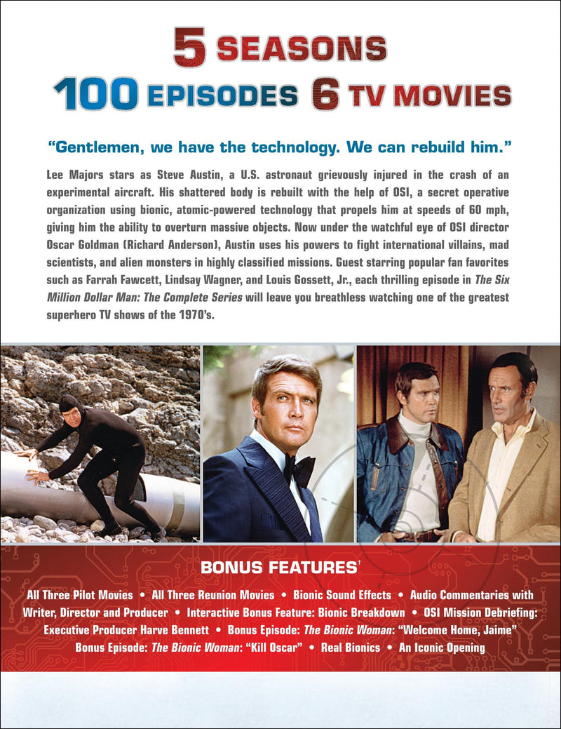 The Six Million Dollar Man: The Complete Collection [DVD]