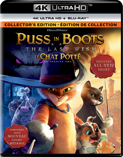 Puss in Boots: The Last Wish (4K Ultra HD + Blu-ray) [UHD]