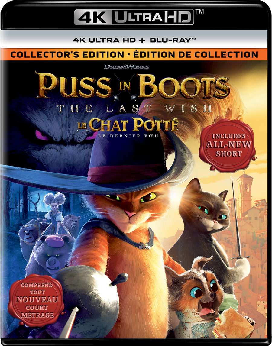 Puss in Boots: The Last Wish (4K Ultra HD + Blu-ray) [UHD]